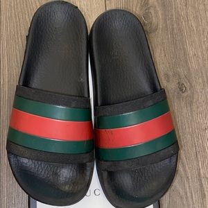 GUCCI kids rubber slides